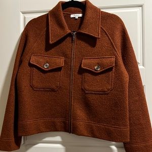 Madewell Crop Wool Jacket